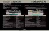 FICHA TCNICA · 2020. 12. 23. · Tornos Convencionales de Precisión • El torno de eje grande de husillo proporciona potencia, precisión, eficiencia y confiabilidad a su taller