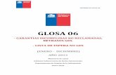 Ministerio de Salud - Gobierno de Chile - - GLOSA 06 · 2018. 4. 11. · RESUMEN EJECUTIVO ... página Web del MINSAL y FONASA con actualizaciones permanentes de la ... 13-Fisura