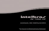 manual IV 7000 HF 03-12 espanhol - Intelbras...Audio del portero externo 2 7. Entrada para línea telefónica 14. Entrada para fuente externa (12 V cc/500 mA) Vista posterior-brilho+