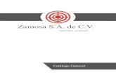 Zamosa S.A. de C.V. · 2017. 10. 23. · Zamosa .. . Mobiliaro n nal 2 Contacto Ana María Castilleja # 37 Colonia Centro, C.P. 58880 Tarímbaro, Michoacán 01 (443) 3 87 60 30 Samuel