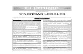 Cuadernillo de Normas Legales - Gaceta JurídicaNORMAS LEGALES El Peruano 458492 Lima, miércoles 4 de enero de 2012 PRODUCE R.M. N° 007-2012-PRODUCE.- Aceptan renuncia de Director