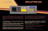 MILLPWR G2 - Viwa es CNC a su alcancefresadoras convencionales con un retroﬁt a CNC de ACU-RITE. Los controles y kits de retroﬁt MILLPWR-G2 pueden convertir cualquier fresadora