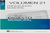 DIGESTO MUNICIPALbiblioteca.malvinasargentinas.ar/digesto/2020/V21... · 2019. 3. 21. · El Digesto Municipal es una publicación de carácter oficial, editada por el Centro de Información