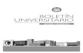 BOLETÍN UNIVERSITARIO - UACJ...Dr. Luis Enrique Gutiérrez Casas coordinador general de investigación y posgrado Mtra. Patricia Méndez Lona coordinadora general de tecnologías