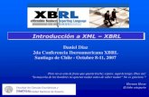 Introducción a XML · 2021. 2. 26. · Facultad de Ciencias Económicas y Estadísticas(UNR) Universidad Nacional de Rosario Introducción a XML – XBRL Daniel Díaz 2da Conferencia