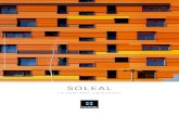 SOLEAL · 2016. 6. 4. · Ventana italiana (versión 55 y 65), basculante y pivotante (versión 65 mm). Características térmicas, de estanqueidad y acústicas La ventana SOLEAL