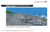 Sistema SPIDER para estabilización de taludes de roca · 2018. 9. 6. · Sistema de estabilización y protección contra desprendimientos de rocas / Lista de referencias / Enero