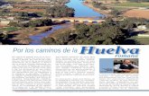 Por los caminos de la Huelva · 2010. 11. 23. · el entorno del arroyo de La Nicoba, dentro del término municipal de Huelva capital./ R. BARÓN Restos de la conducción de agua,