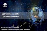 Oportunidades para los Operadores en LATAM - SIICE - Sindicato de Ingenieros y ...siicecr.org/cms/images/presentacionescongreso2016/oportu... · 2016. 12. 6. · Telecomunicaciones