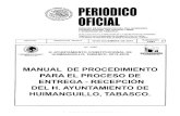 niioiico IHCIU - Tabascoperiodicos.tabasco.gob.mx/media/periodicos/7647_D.pdfe) Expediente general de servicios municipales.,. i f) Expediente de mantenimiento de servicios municipales.