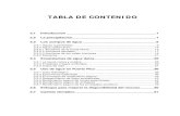 TABLA DE CONTENIDO · 2014. 2. 3. · Juana Díaz y Villalba Adjuntas y Lares Bayamón, Naranjito y Toa Alta Yauco Caguas, Gurabo y Trujillo Alto Yauco Orocovis Patillas Lares y Maricao