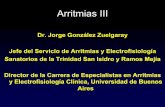Dr. Jorge González Zuelgaray Jefe del Servicio de Arritmias y … · 2020. 12. 2. · Dr. Jorge González Zuelgaray Jefe del Servicio de Arritmias y Electrofisiología Sanatorios