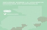 DIÁLOGOS: INFORME SOBRE LA VIOLENCIA HOMICIDA EN … · 2020. 9. 24. · 110 San Juan Sacatepéquez 13.7 4.2 23.6 111 San Raymundo 10.4 0 21.8 112 Chuarrancho 0 0 0 109 San Pedro
