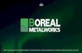 Presentacion borealmw 2020 ESP DICIEMBRE · 2021. 2. 2. · sanblasteo con granalla y perla de vidrio. Grabado laser de alta Definicion Grabado en: Madera Plasticos Metales. Punzonado