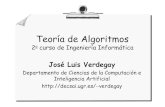 Teoría de Algoritmos - Departamento de Ciencias de la ...ta_ii/algoritmos/pdf/Presentacion del Curso.pdfCapitulo 4 . Algoritmos Basados en Programación Dinámica. Programación Dinámica