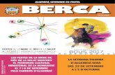 ALGEMESÍ, SETEMBRE EN FESTES BERCA · 2017. 9. 12. · BIM BERCA ··· 5 La difusió de la Festa de la Mare de Déu de la Salut és un treball que es porta a terme durant tot l’any.