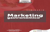 BROCHURE SEMINARIO GASTRONOMICO · 2019. 5. 17. · 1. Introducción de los conceptos de Marketing Gastronómico. CONTENIDO PROGRAMATICO: 6. Relaciones Públicas en mi restaurante.