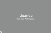 Uganda - Inicio...Uganda es un pequeño pero sorprendente destino en el corazón del África Oriental, para visitar todo el año . Es una tierra caracterizada por grandes lagos, cascadas,