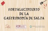 Presentación de PowerPoint - TURISMO SALTAturismosalta.gov.ar/images/uploads/Relevamiento y Mapeo... · 2019. 10. 10. · GASTRONOMÍA ALTEÑA Y SUS REGIONES desde el Incario a la