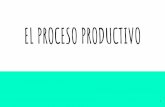 EL PROCESO PRODUCTIVO - oktecnologiascomo operaciones de fabricación y de control. La integración entre las operaciones de preparación (diseño) y ejecución (producción) se hace