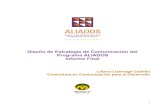 Diseño de Estrategia de Comunicación del Programa ......niveles (por factores intrapersonales o individuales, interpersonales, institucionales, comunitarios y de políticas públicas)