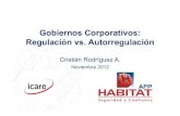 Gobiernos Corporativos: Regulación vs. AutorregulaciónGob Corp ICARE CRA.ppt Author Rodriguez, Cristian Created Date 20121120151318Z ...