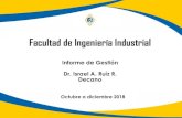Facultad de Ingeniería Industrial · 2019. 1. 29. · PREMIO PRODUCTIVIDAD SIP 5 de diciembre El Premio Productividad “RicardoGalindo Quelquejeu”,galardón que se le concede,