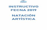 INSTRUCTIVO FECNA 2019 NATACIÓN ARTÍSTICA · 2019. 2. 19. · Para el año 2019 la Federación colombiana de natación (FECNA) ha establecido en la proyección a los eventos internacionales