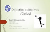 Deportes colectivos Vóleibolcolegiosoldechile.cl/sites/default/files/documentos/8º... · 2020. 11. 11. · Fundamentos básicos del vóleibol Golpe de dedos (defensa alta, ataque):