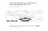 INVESTIGACIONES GEOGRÁFICAS - Dialnet · 2012. 6. 18. · Investigaciones Geográficas, nº 33 (2004) 9 Evolución del vapor de agua en la interfase atmósfera-mar del sureste español