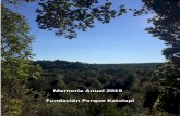 Memoria Anual 2019 Fundación Parque Katalapi€¦ · FPK busca proyectar en el tiempo a Parque Katalapi como un espacio de conservación ecológica ... Pichiquillaipe y que es afluente
