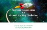 Técnicas y estrategias de Growth Hacking Marketinglvaro... · 2021. 3. 11. · 1.Explicar qué es el Growth Hacking 2.Exponer estrategias y técnicas de Growth hacking 3.Beneficios