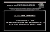 Folleto Anexo - Gobierno del Estado de Chihuahua...SEMBLANZA DEL MUNICIPIO DE CHIHUAHUA Fundación del Municipio de Chihuahua l origen de la ciudad de Chihuahua comienza con el descubrimiento