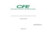 MÉXICO - CFE · 2019. 1. 2. · Normas Internacionales, Normas de Referencia y Especificaciones de la CFE. NOM-008-SCFI-2002 Sistema General de Unidades de Medidas. CFE L1000-11-2015