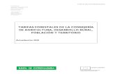 TARIFAS FORESTALES DE LA CONSEJERÍA DE ... - Extremaduraextremambiente.juntaex.es/files/forestales/2020/Tarifas SOGF2020 A… · Consejería de Agricultura, Desarrollo Rural Población