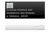 Cuenta Pública del Gobierno del Estado e México. 2019 Cuenta... · 2020. 12. 18. · 1 Cuenta Pública Estado de México Ejercicio Fiscal 2019 Contabilidad gubernamental En México,