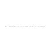 COMUNICACIONES A LA PRIMERA PONENCIA · 2020. 3. 3. · 2. comunicaciones a la primera ponencia . el principio de verificacion empirica en la ci encia actual mariano artigas mayayo