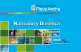 Nutrición y Dietética · 2021. 1. 6. · Dietética Tecnología Bioquimica de los Alimentos Epidemiología Análisis Químico y Sensorial de los Alimentos P l niﬁcació A me tariay