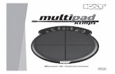 ktmp1 - synthmanuals.comsynthmanuals.com/manuals/kat_percussion/ktmp1/user... · Manual de instrucciones ... el adaptador de la salida de corriente y lleve este aparato al servicio