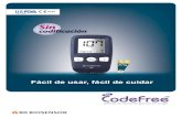 CodeFree leaflet SP 20170110(배포용) · 2020. 7. 23. · Concentración de la glucosa (Cobas Integra) [mg/dL] Concentración de la glucosa (Cobas Integra) [mg/dL] Glucose concentration