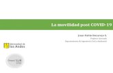 La movilidad post COVID-19 · 2020. 7. 6. · Alimentador TransMilenio SITP Provisional SITP Zonal Auto Moto of trips Modo Distancias de viaje por modo 0 1 3 5 8 8+ La hora de la