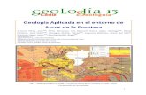 Geología Aplicada en el entorno de Arcos de la Frontera · 2018. 2. 13. · 3 Departamento de Ciencias de la Tierra de la Universidad de Cádiz. 4 IES Guadalpeña, Arcos de la Frontera