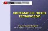 SISTEMAS DE RIEGO PRESURIZADO · 2010. 11. 17. · SISTEMA DE RIEGO PRESURIZADO Programa Subsectorial de Irrigaciones. FUENTES DE AGUA RIOS SEDIMENTOS, RAMAS, DESPERDICIOS, ETC. RESERVORIOS