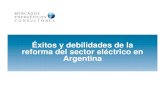 entina: Éxitos y debilidades de la reforma del sector eléctrico ...hrudnick.sitios.ing.uc.cl/paperspdf/Llarens.pdfConcesión de acuerdo al impacto de las tarifas, distribución de