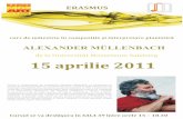 de la Universität Mozarteum Salzburg 15 aprilie 2011 · 2017. 10. 3. · curs de mãiestrie în compoziþie ºi interpretare pianisticã Cursul se va desfãºura în SALA 59 între