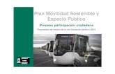 propuestas mejora TP 2013 · 2021. 2. 1. · Plan Movilidad Sostenible y Espacio Público propuestas de mejora de la red transporte público 2013 2. Nueva parada en Portal de Zurbano