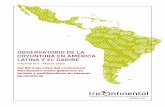 OBSERVATORIO DE LA COYUNTURA EN AMÉRICA LATINA Y …...10 de marzo, en Panamá, el segundo. A esta última fecha los enfermos reconocidos sumaban 141, en 15 países, y si bien la
