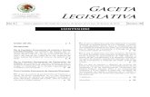 New Gaceta Legislativa · 2016. 6. 30. · Gaceta Legislativa Año III Palacio Legislativo del Estado de Veracruz de Ignacio de la Llave, 30 de junio de 2016 Número 138 CCOONNTTEENNIIDDOO