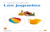 Flashcards Los juguetes - Soyvisualpronunciar la palabra, enseñarla escrita en un folio (como si fuera un cartel o una flashcard gigante). Los niños tienen que alzar la tarjeta correspondiente