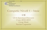 Competic Nivell 1 – bàsic · 2019. 2. 15. · Competic Nivell 1 – bàsic CFA Sant Just Desvern Curs 2018-2019 ... 2. Botón de “Volver”: Regresa a la página que hemos visitado